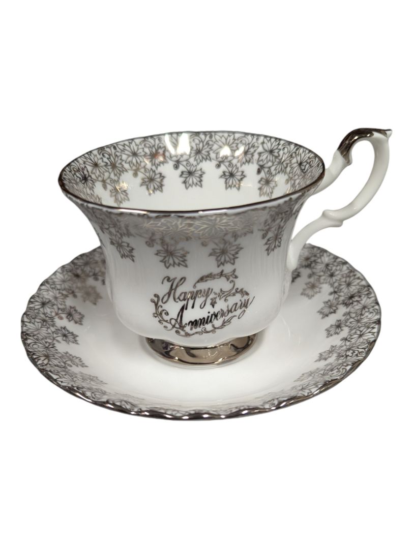 Royal Albert Wedding Anniversary Cup and Saucer