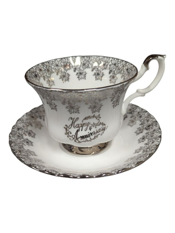 Royal Albert Wedding Anniversary Cup and Saucer