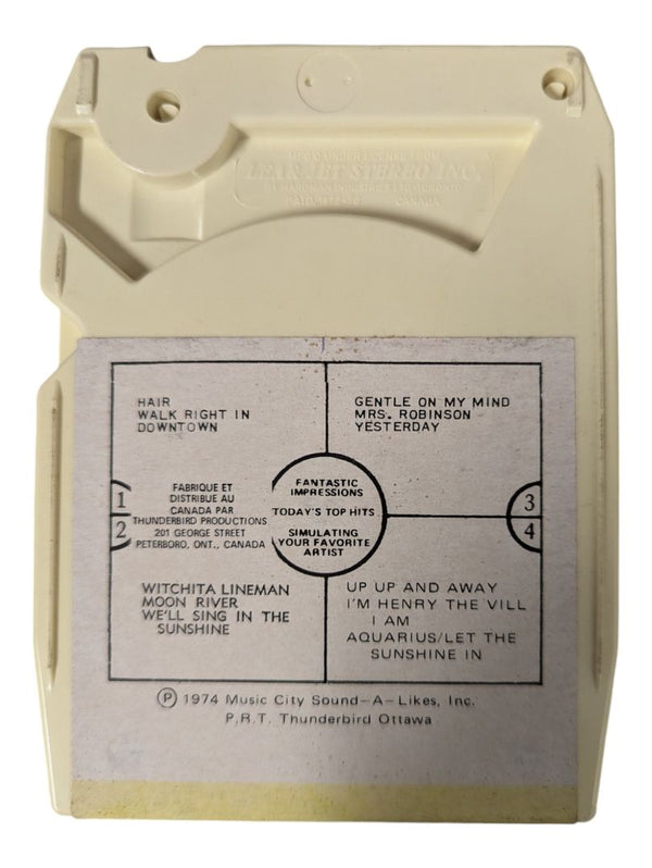Vintage 8 Track Tapes (4)