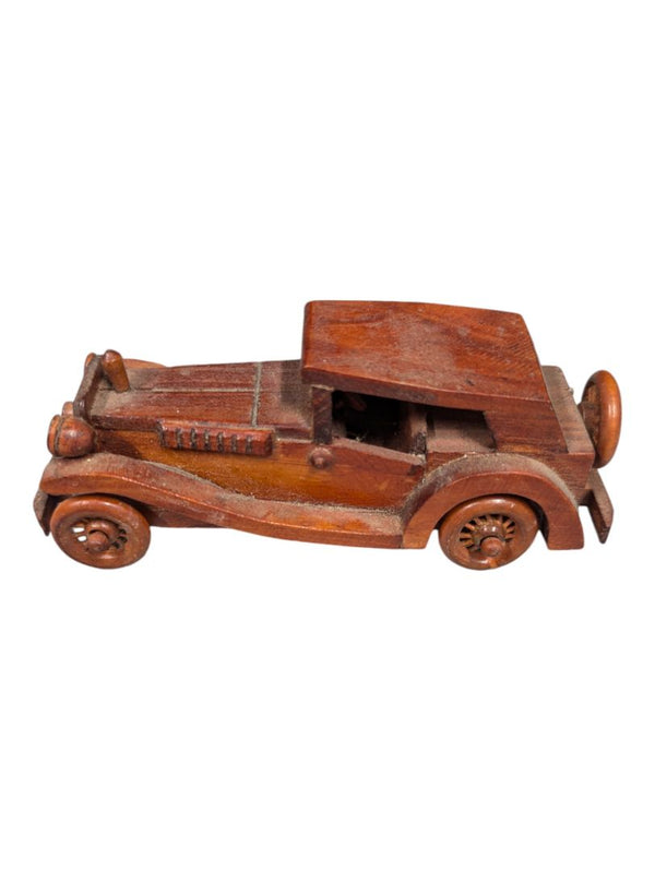 Vintage Wooden Style Collectible Car