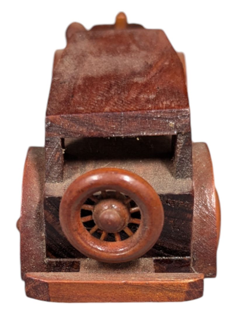Vintage Wooden Style Collectible Car