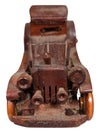 Vintage Wooden Style Collectible Car