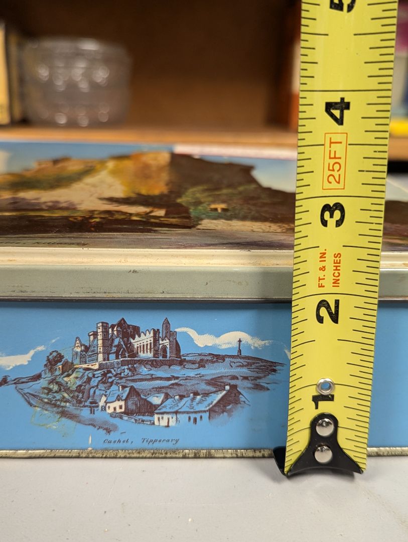 Vintage Killarney Ross Castle Tin