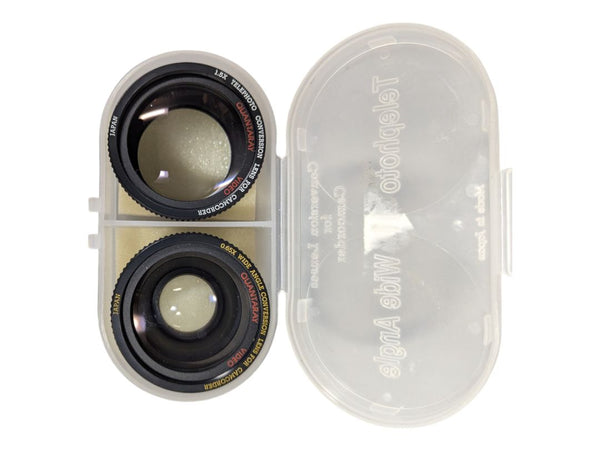 Telephoto & Wide Angle Camcorder Lens