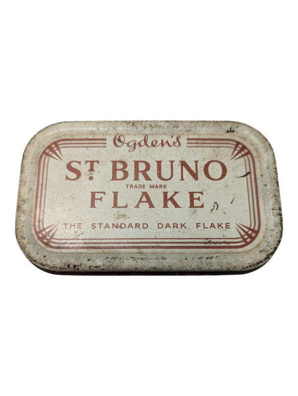 Vintage St. Bruno Flake "Ogdens" Tin