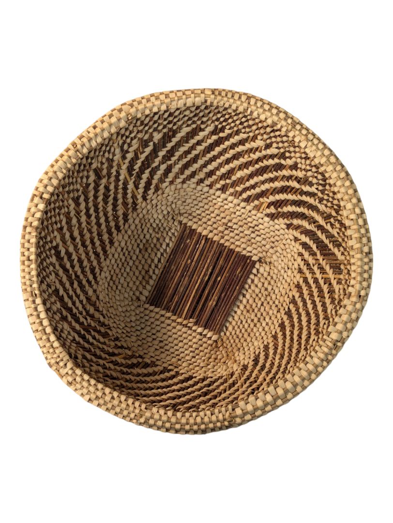 2 Vintage Wicker Baskets