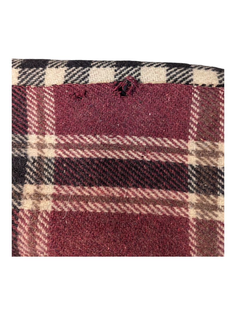 Vintage Dbl Sided Wool Blanket
