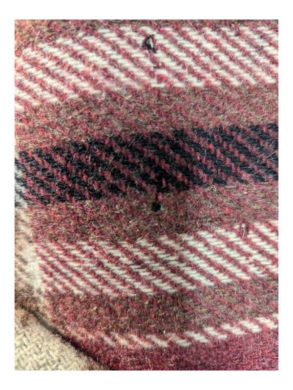 Vintage Dbl Sided Wool Blanket
