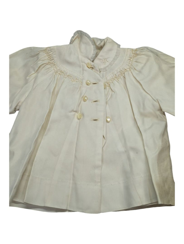 White  Antique Baby Dress