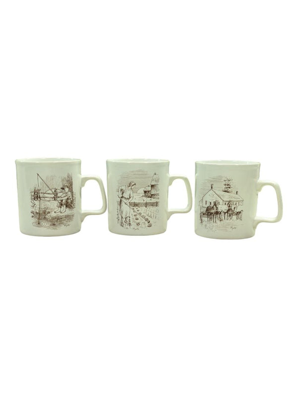 Vintage WE-DO Kitchener Cup Set