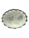 Vintage 3 Pc Pressed aluminum serving dishes