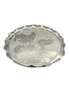 Vintage 3 Pc Pressed aluminum serving dishes