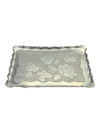 Vintage 3 Pc Pressed aluminum serving dishes