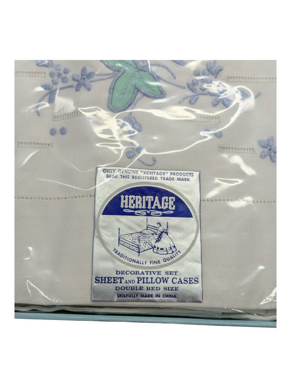 Vintage Heritage Sheet & Pillow Cases in Box
