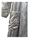 Vintage Blue & Orange House Coat