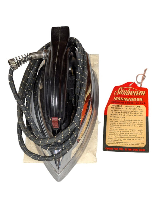 Vintage 1960’s Sunbeam Ironmaster Electric Iron