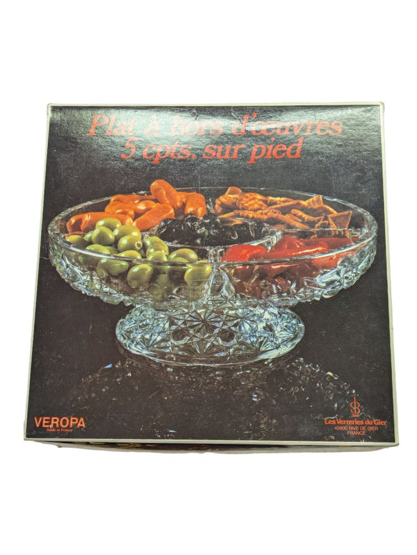 Vintage Footed Serving Dish in Box