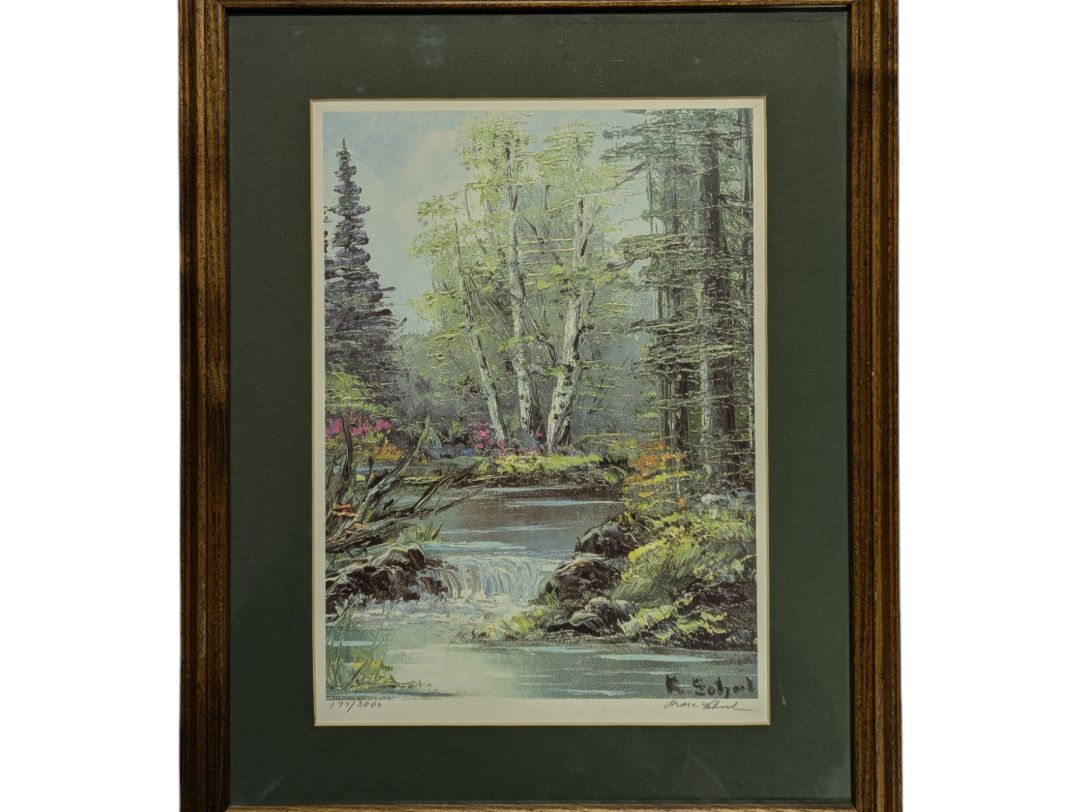 2 Rose Schul Framed Paintings