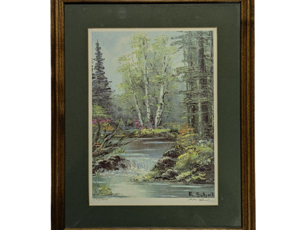 2 Rose Schul Framed Paintings