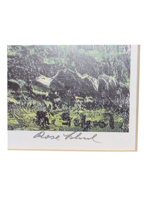 2 Rose Schul Framed Paintings