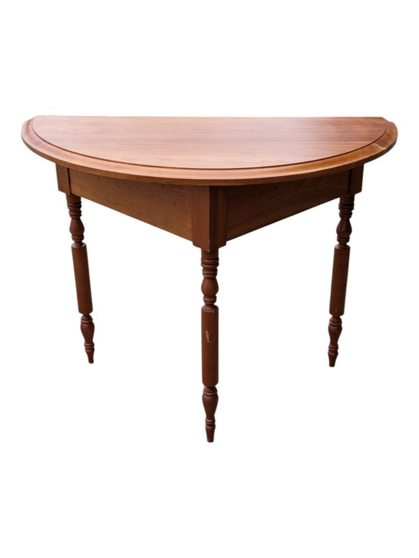 Half Moon Cherry Side Table
