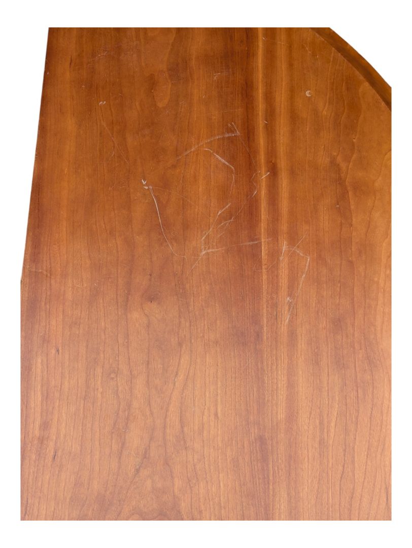 Half Moon Cherry Side Table