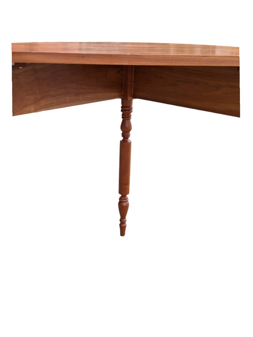 Half Moon Cherry Side Table