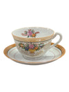 Chikaramachi Hand Painted Teacup And Saucer Set