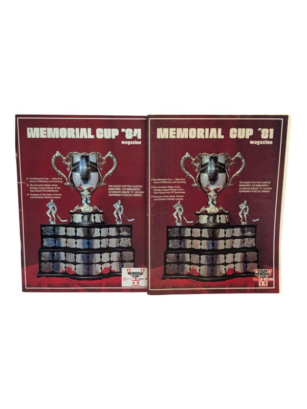 '84/'81 Memorial Cup Magazines