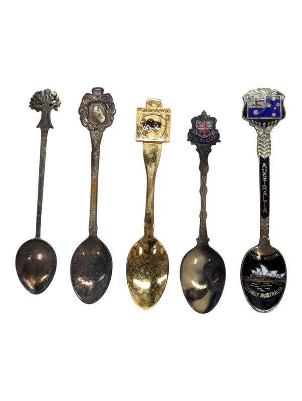 Vintage Lot of 10 Collector Spoons -5