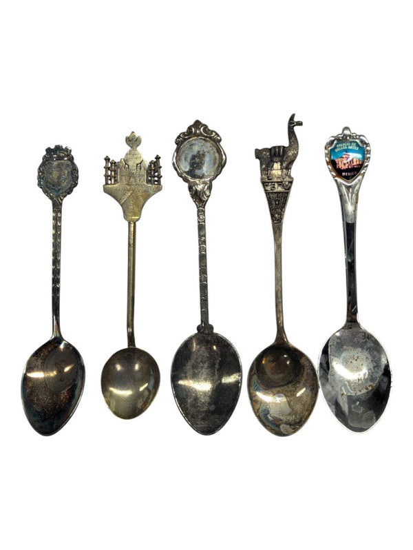 Vintage Lot of 10 Collector Spoons -6