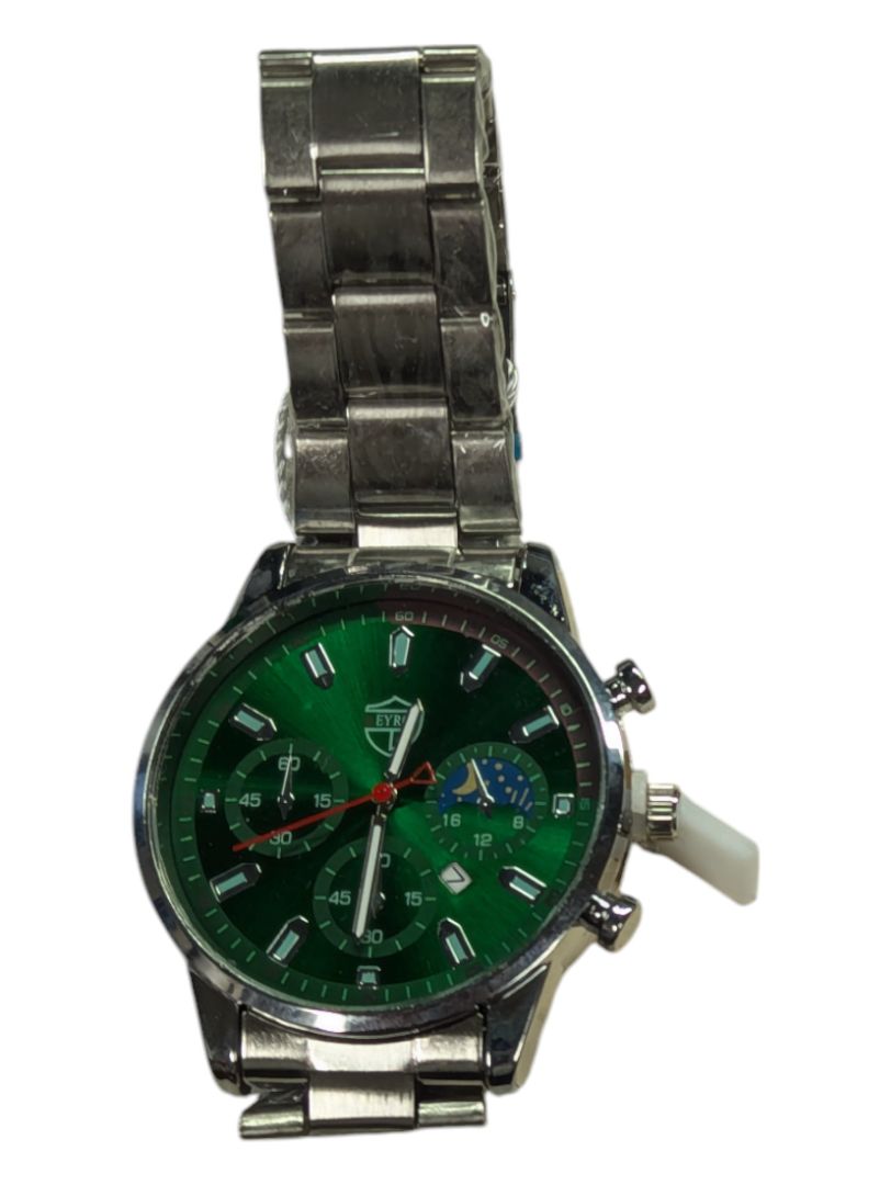 Green Quarts Men's Watch