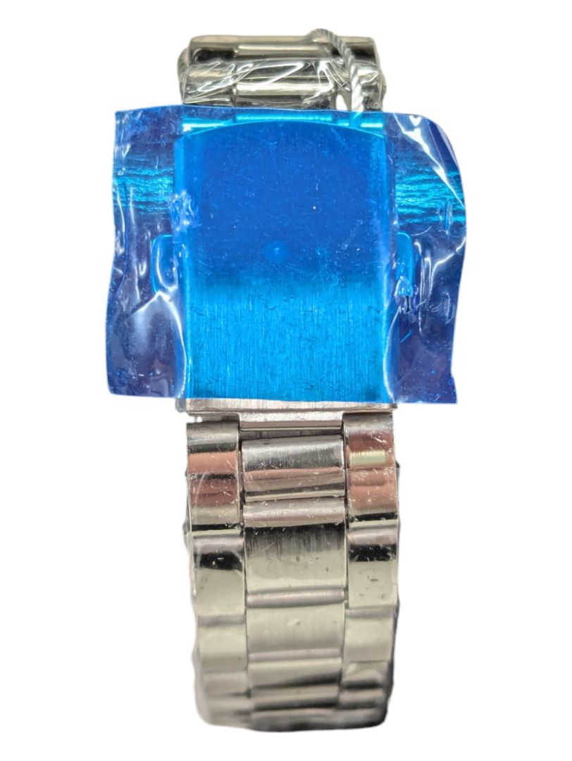 Green Dial & Bezel Mens Quartz Watch