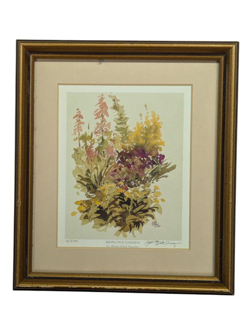 3 PC Peter Snyder Prints - Framed