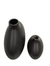 3 Pc Vase Set - Black