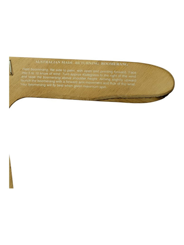 Signature Series Australian Made Returning Boomerang