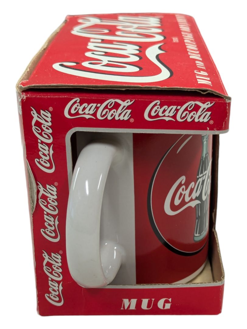 COCA COLA Mug and Decoupage Ornament