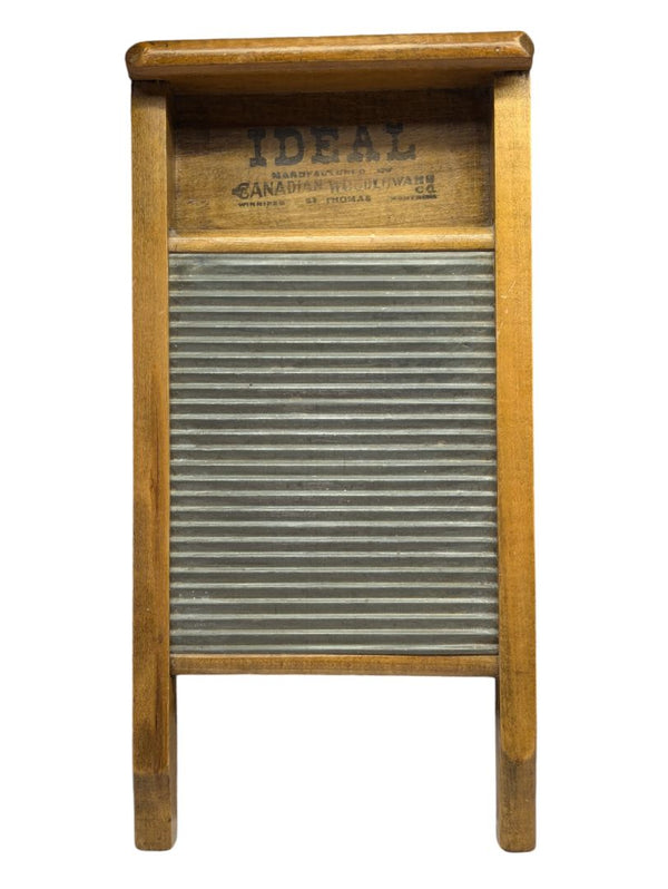 Sm. Ideal Canadian Vintage Washboard
