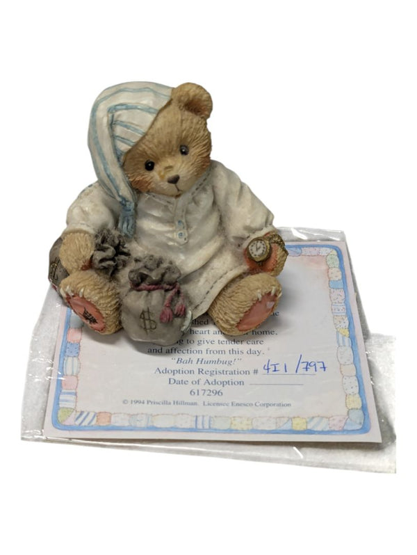 Cherished Teddies - Ebenezer Scrooge