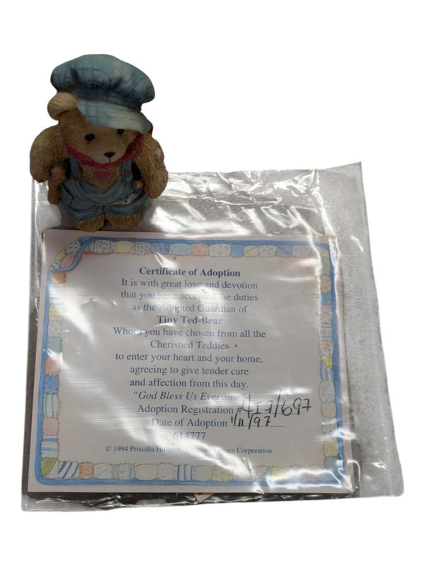 Cherished Teddies Figurine - Tiny Ted Bear
