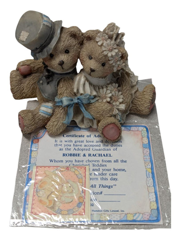Cherished Teddies -Robbie and Rachael