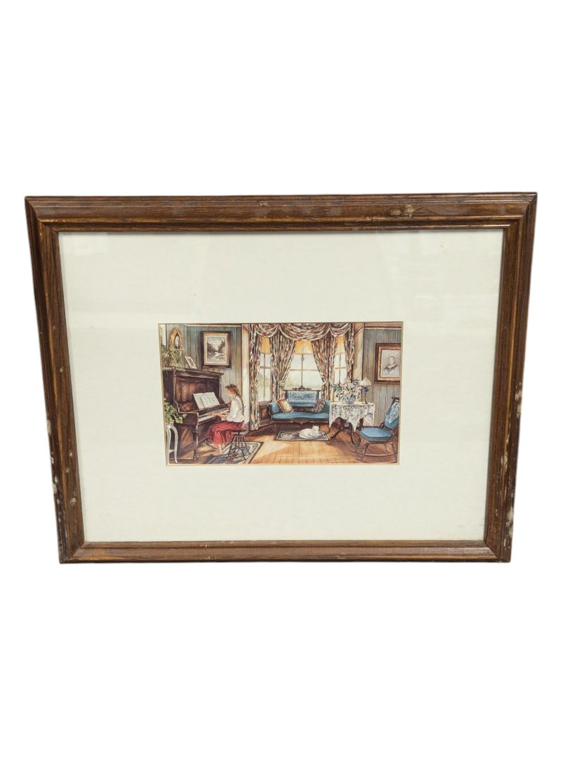 Pair of Framed Artwork