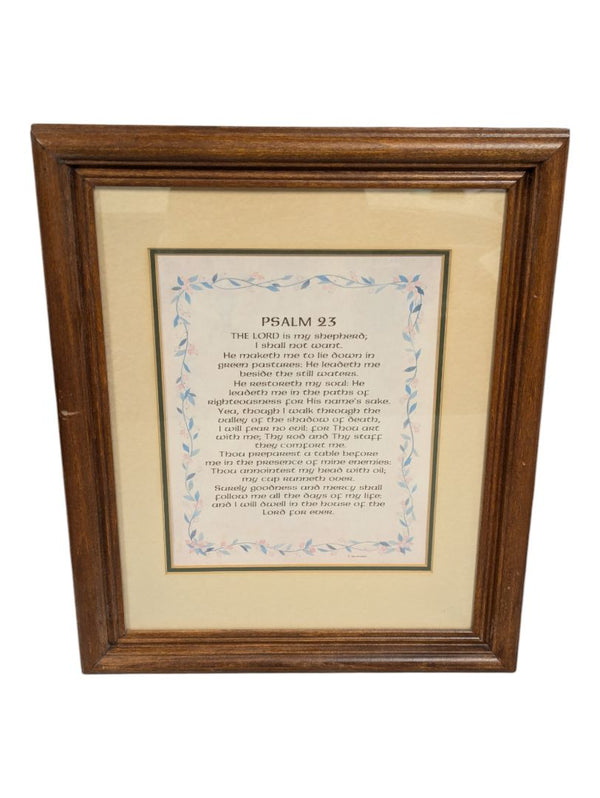 Framed PSALM 93