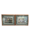 Pair Jan Marlin McGuire Framed Artwork