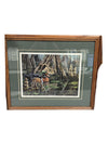 Pair Jan Marlin McGuire Framed Artwork