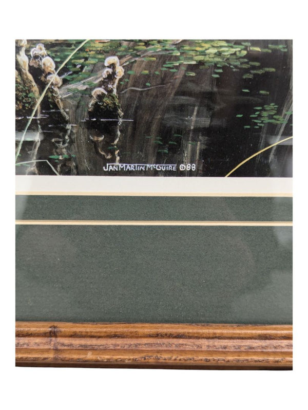 Pair Jan Marlin McGuire Framed Artwork