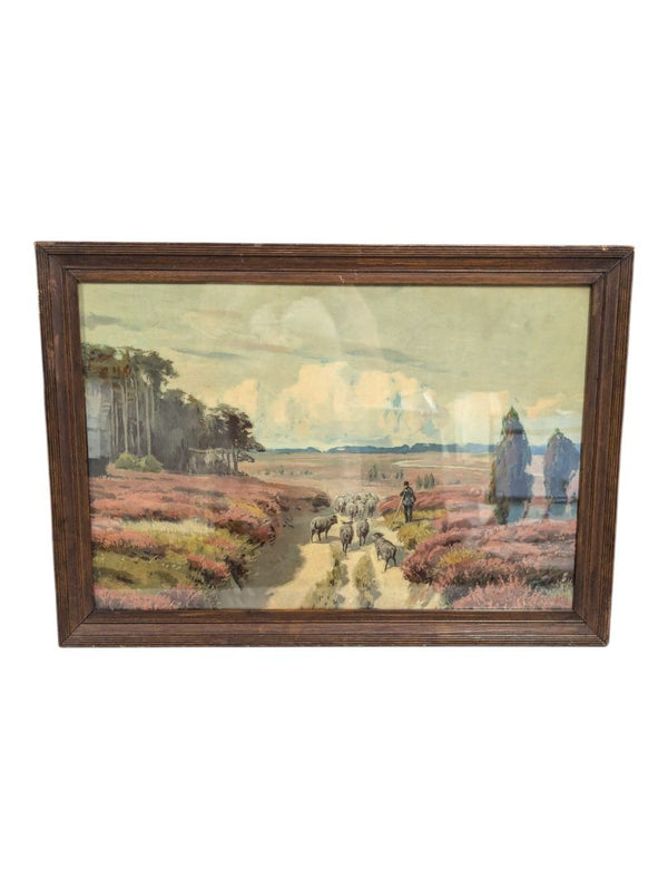 Old shepherd illustration / Berlin ONT