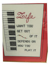 Embroidery Stitched Life quote - Framed