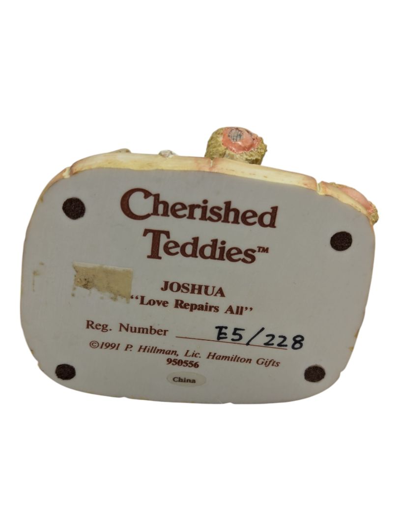 Cherished Teddies 1991 JOSHUA