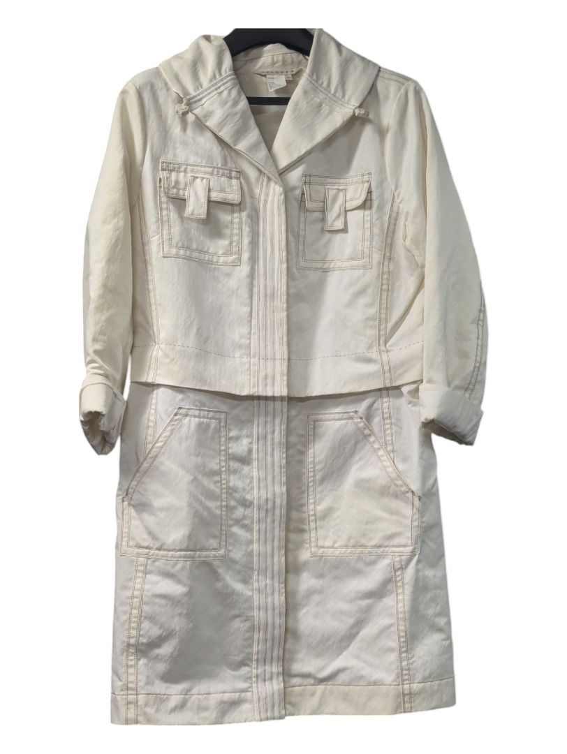 Spanner White Coat - Bottom Zips Off